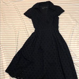 Anne Klein Belted Twill Shirtdress